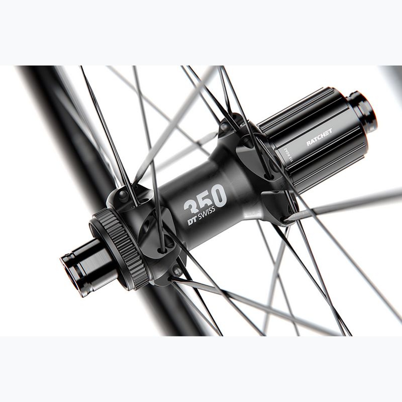 Заднє велосипедне колесо DT Swiss AR 1600 SP 700C CL 30 12/142 ASL11 чорне 6