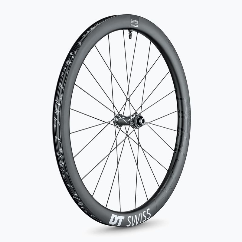Переднє велосипедне колесо DT Swiss GRC 1400 SP 700C CL 42 12/100 чорне