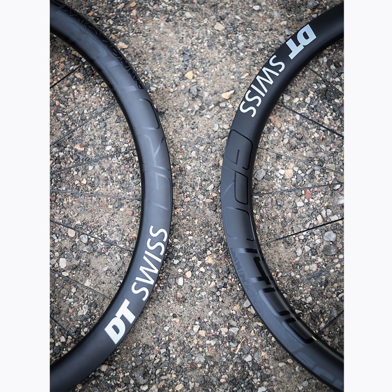 Заднє велосипедне колесо DT Swiss GRC 1400 SP 700C CL 42 12/142 ASLS11 чорне 2
