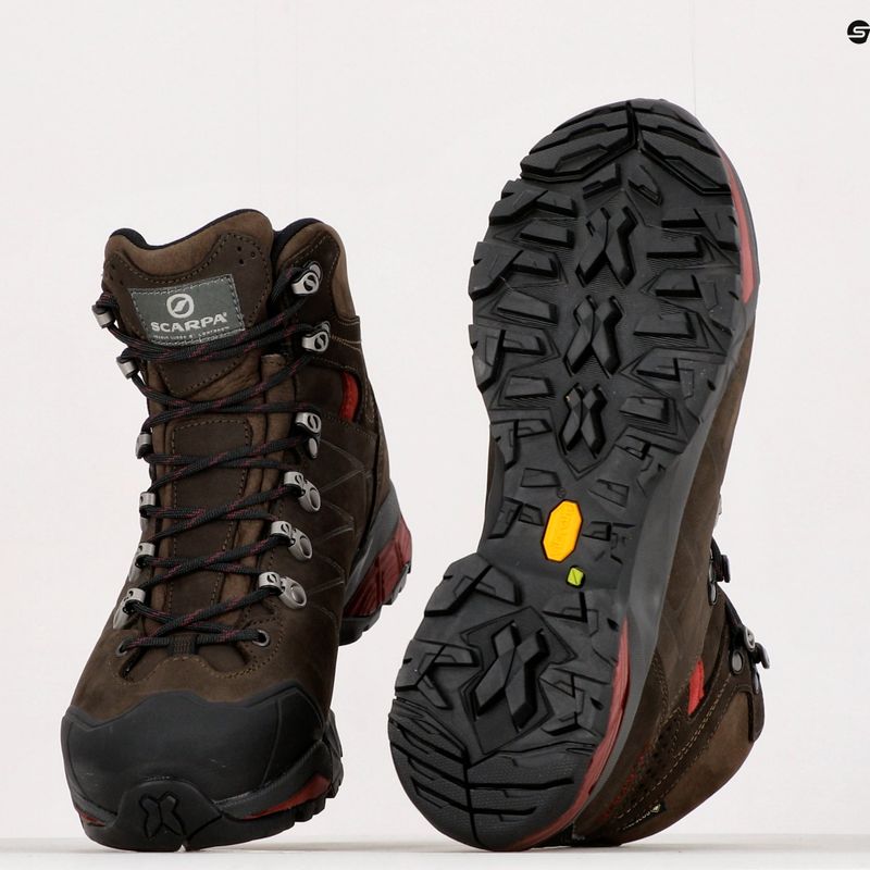 Черевики для трекінгу жіночі SCARPA ZG Pro GTX коричневі 67070-202/2 11