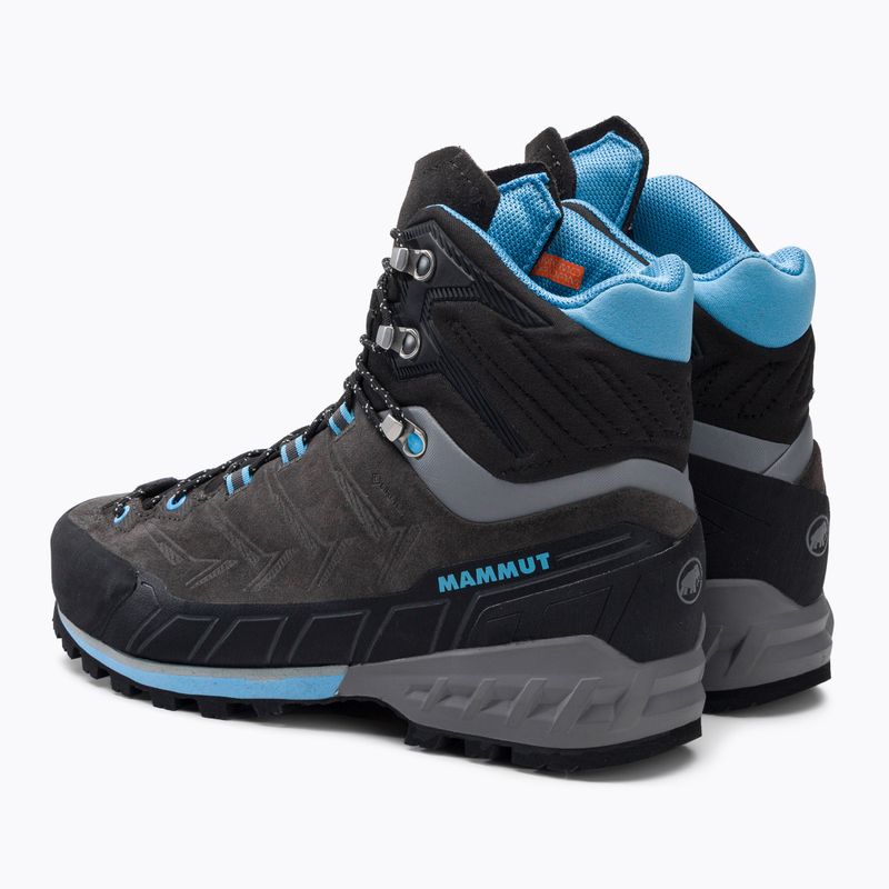 Черевики для альпінізму жіночі Mammut Kento Tour High GTX сірі 3