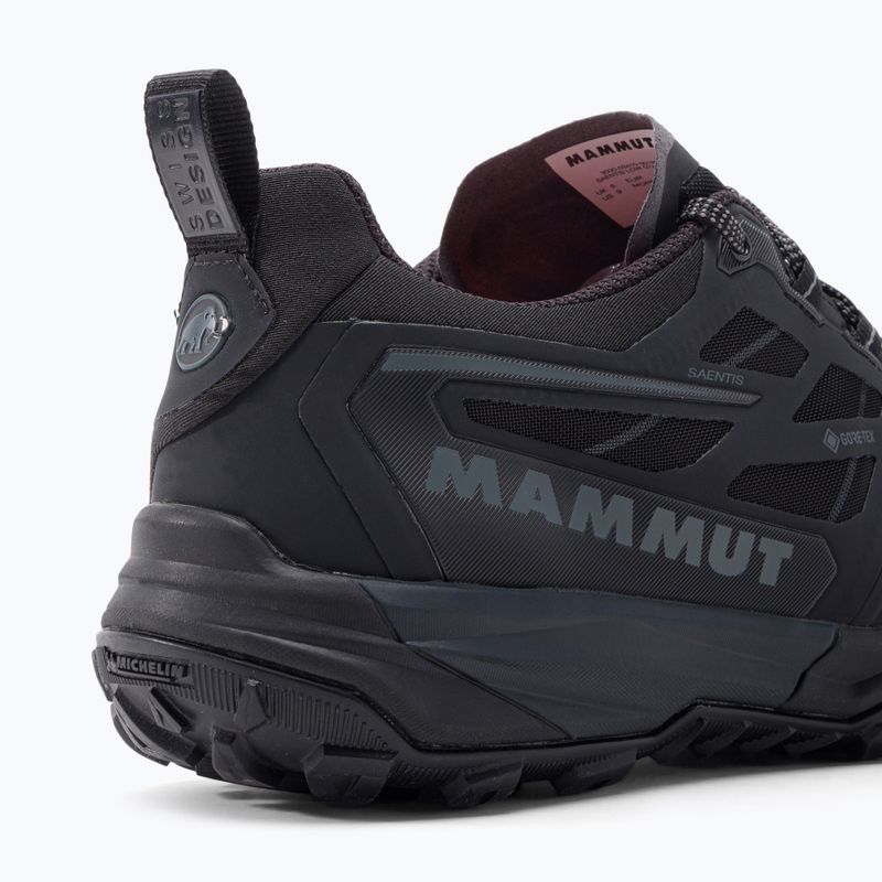 Взуття туристичне чоловіче Mammut Saentis Low GTX чорне 7
