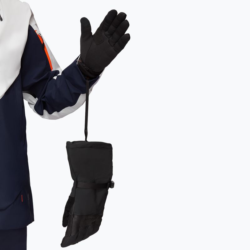 Рукавиці трекінгові Mammut Masao 3 in 1 чорні 1190-00310-0001-1100 12