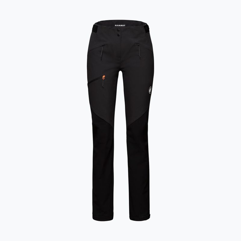 Штани софтшел жіночі Mammut Courmayeur SO чорні 8
