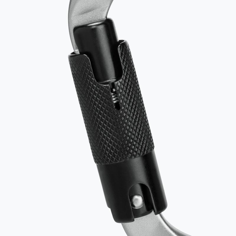 Скелелазний карабін Mammut Classic HMS Twistlock Plus light grey 6