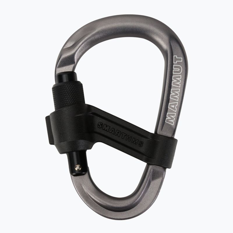 Карабін для скелелазіння Mammut Smart HMS 2.0 Screwgate grey 2