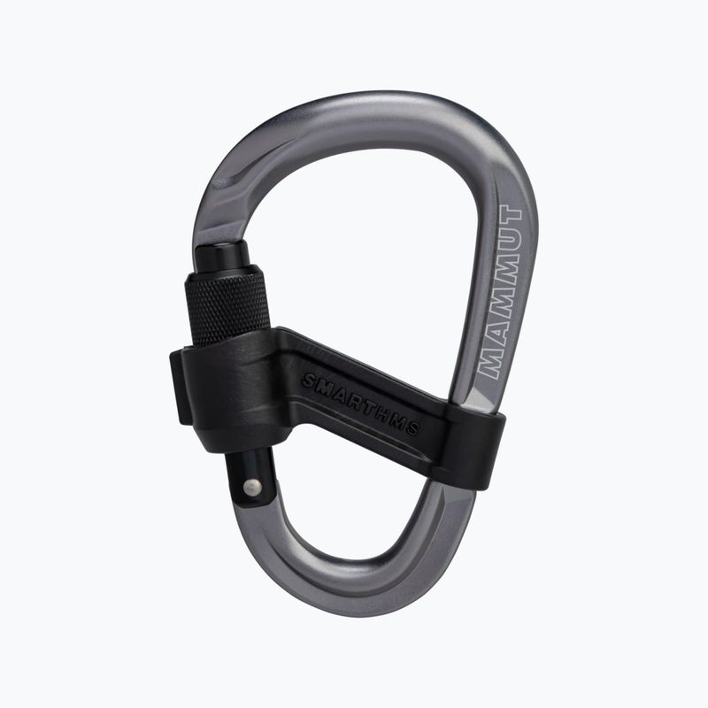 Карабін для скелелазіння Mammut Smart HMS 2.0 Screwgate grey 4