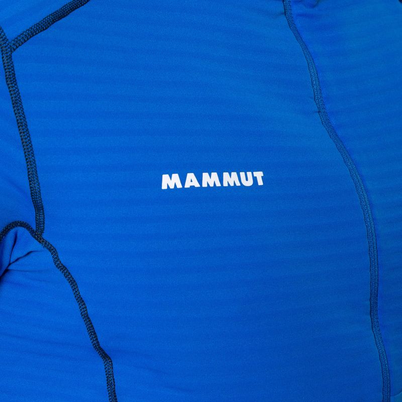 Кофта трекінгова чоловіча Mammut Aconcagua Light Hooded блакитна 4