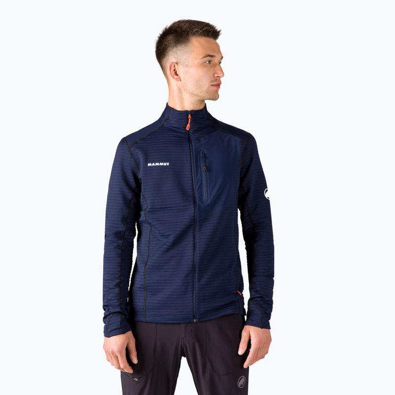 Кофта трекінгова чоловіча Mammut Aconcagua Light ML синя