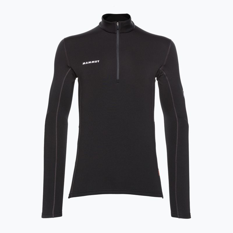 Кофта трекінгова чоловіча Mammut Aenergy ML Half Zip Pull чорна