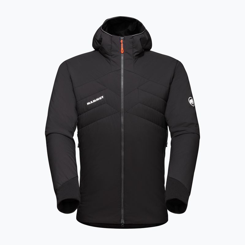 Пуховик чоловічий Mammut Rime Light IN Flex Hooded чорний 5