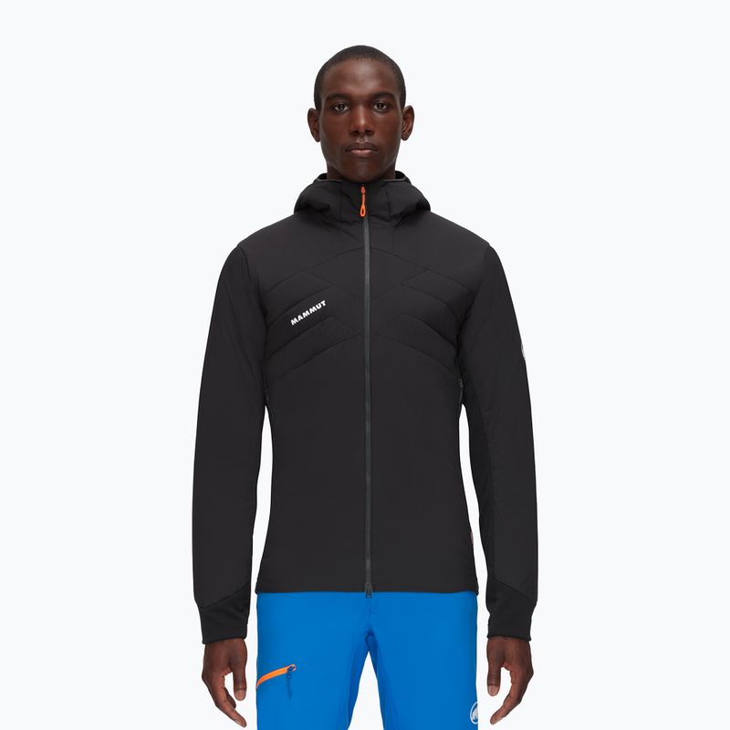 Пуховик чоловічий Mammut Rime Light IN Flex Hooded чорний 6
