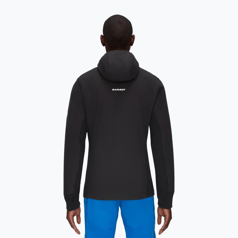 Пуховик чоловічий Mammut Rime Light IN Flex Hooded чорний 7