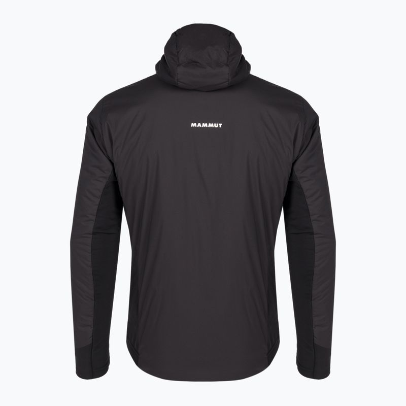 Пуховик чоловічий Mammut Rime Light IN Flex Hooded чорний 2