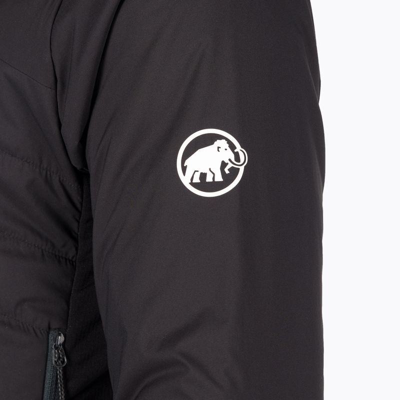 Пуховик чоловічий Mammut Rime Light IN Flex Hooded чорний 4