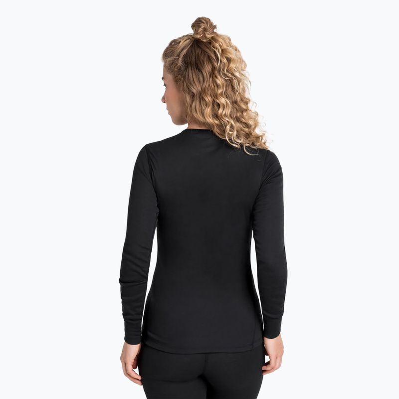 Жіноча термоактивна кофта ODLO Active Warm Bl Top Crew Neck black 2