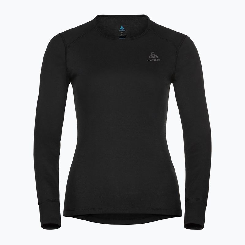 Жіночий термоактивний лонгслів ODLO Active Warm Bl Top Crew Neck чорний 3