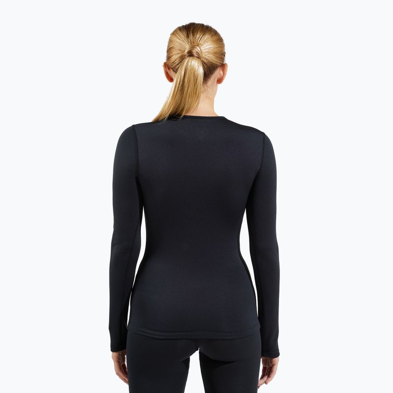 Лонгслів термічний жіночий ODLO Fundamentals Active Warm Bl Top Crew Neck black 3