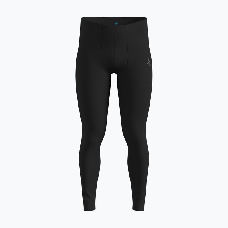 Чоловічі термоактивні штани ODLO Fundamentals Active Warm Bl Bottom Long чорного кольору