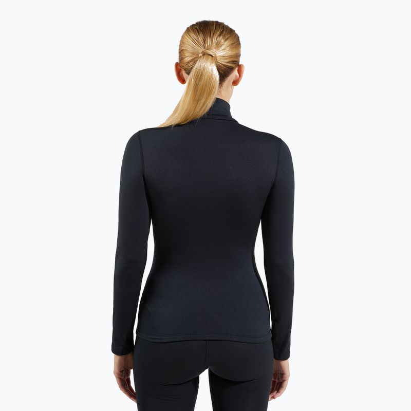 Лонгслів термічний жіночий ODLO Fundamentals Active Warm Bl Top Turtle Neck black 3