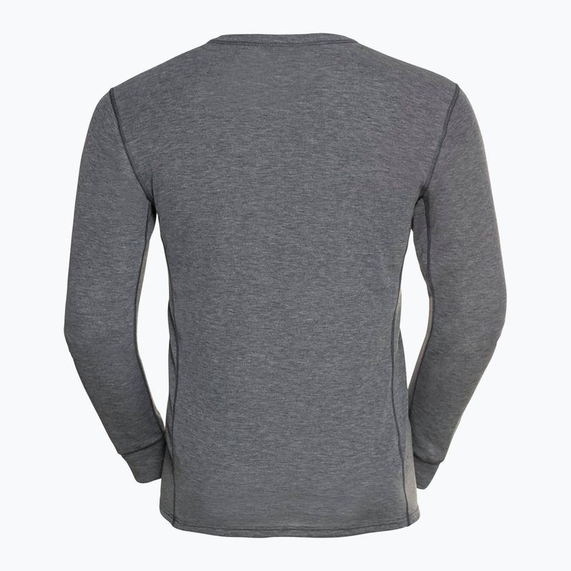 Чоловіча термоактивна кофта ODLO Active Warm Bl Top Crew Neck odlo steel grey melange 5