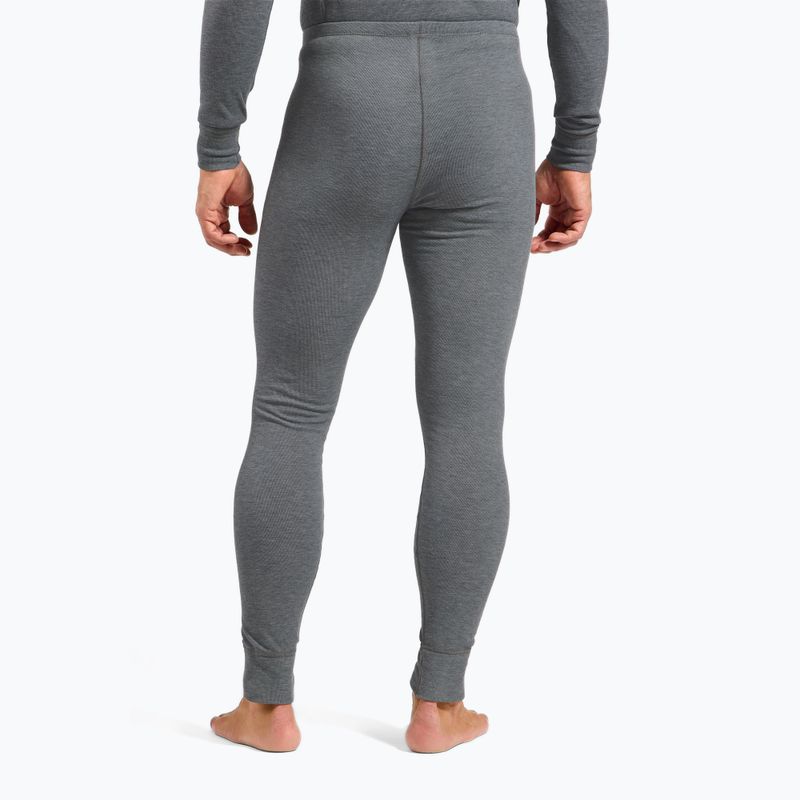 Чоловічі термоактивні штани ODLO Active Warm Bl Bottom Long сталево-сірий меланж 3