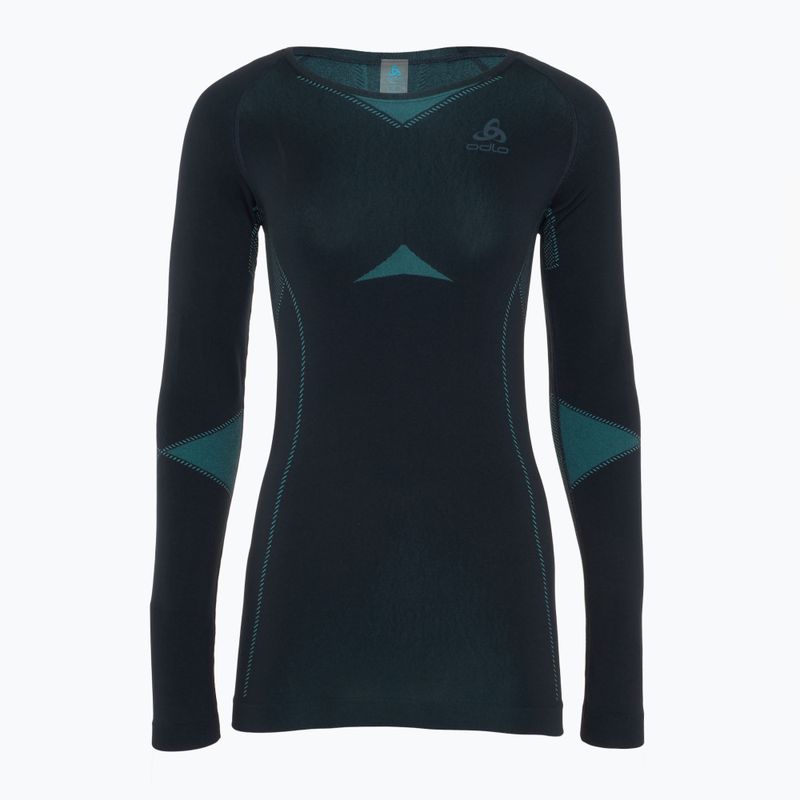 Комплект термобілизни жіночий ODLO Fundamentals Performance Warm dark saphire/ blue radiance 3