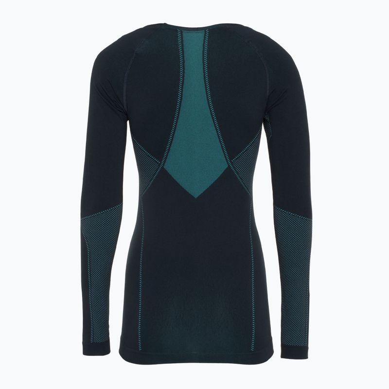 Комплект термобілизни жіночий ODLO Fundamentals Performance Warm dark saphire/ blue radiance 4