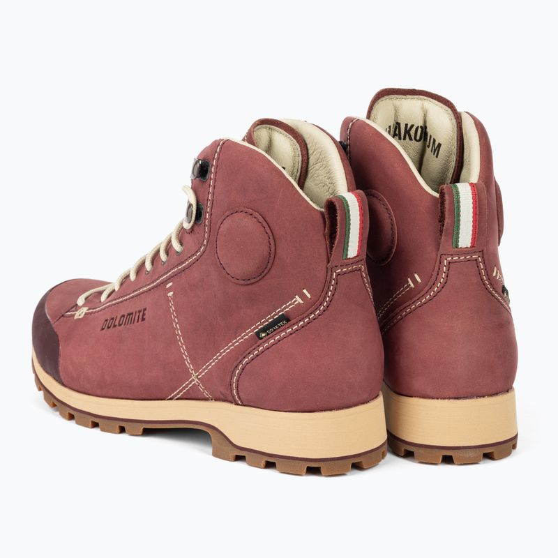 Черевики для трекінгу жіночі Dolomite 54 High Fg Gtx W’s червоні 268009 0637 3