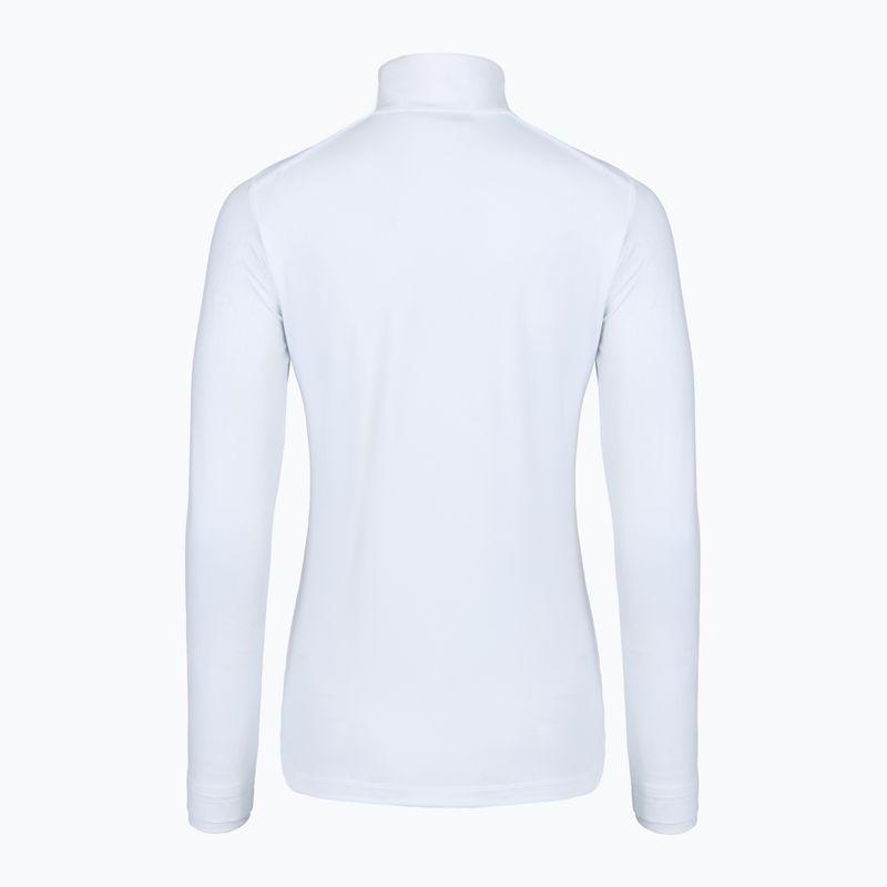 Кофта гірськолижна жіноча KJUS Feel Midlayer Half Zip white 2