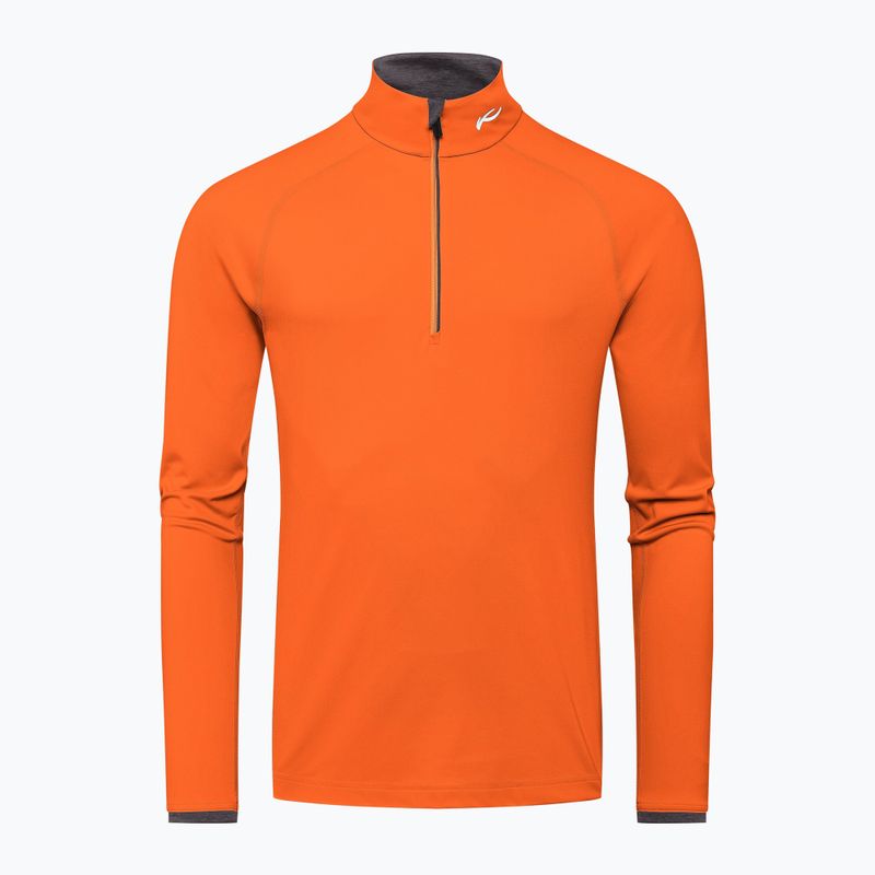 Кофта гірськолижна чоловіча KJUS Feel Midlayer Half Zip kjus orange