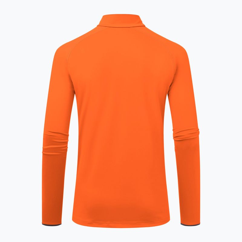 Кофта гірськолижна чоловіча KJUS Feel Midlayer Half Zip kjus orange 2