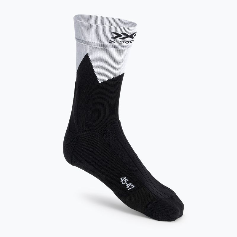 Велошкарпетки X-Socks MTB Control чорно-білі BS02S19U-B014