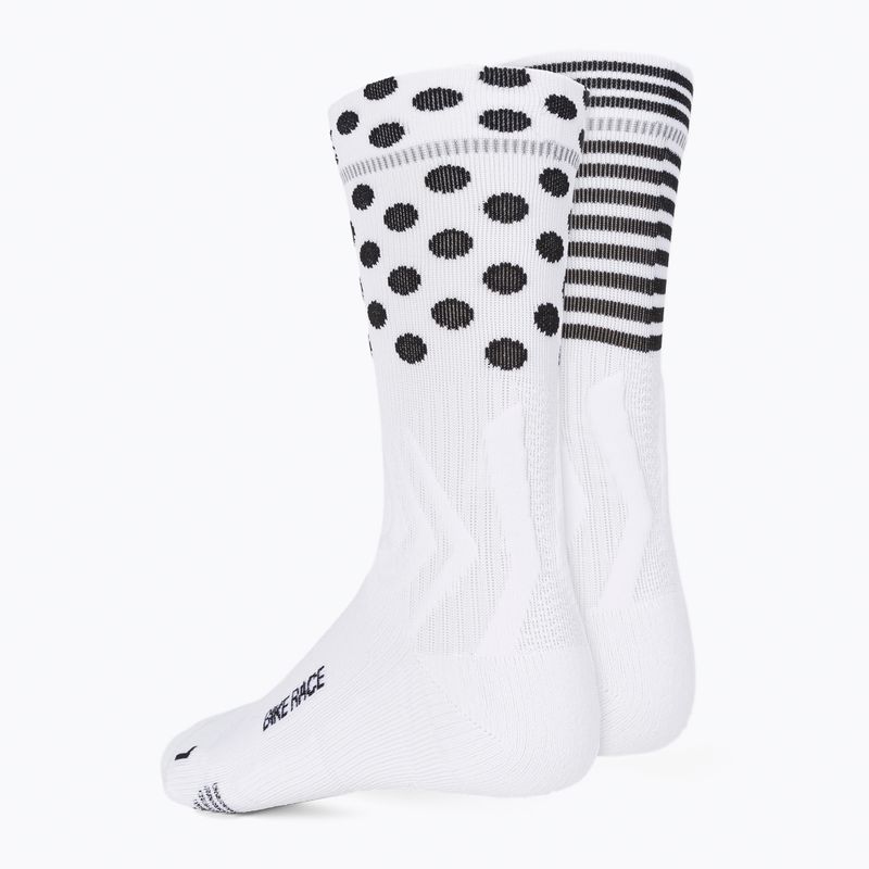 Велошкарпетки X-Socks Bike Race біло-чорні BS05S19U-W011 2