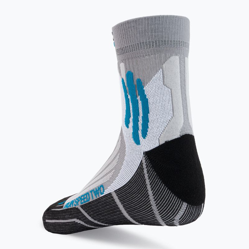Шкарпетки для бігу X-Socks Run Speed Two сіро-чорні RS16S19U-G004 3
