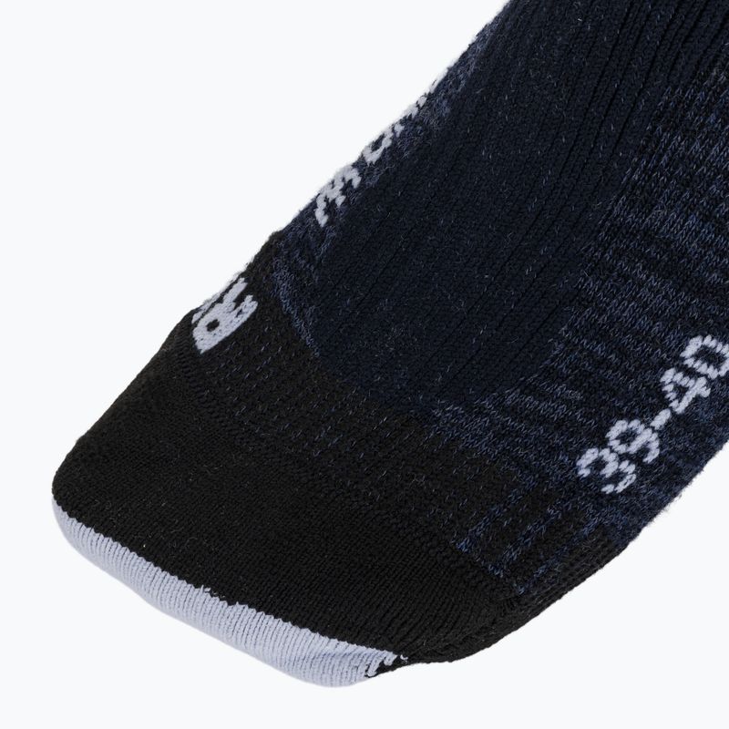 Шкарпетки жіночі X-Socks Trek X Merino midnight blue/arctic white 5