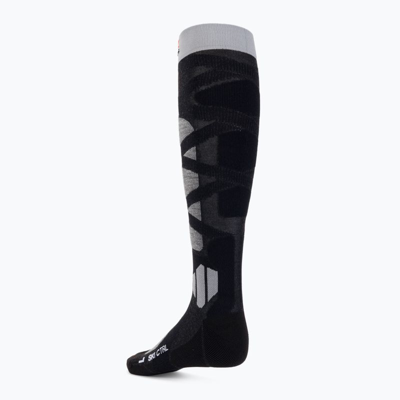 Шкарпетки лижні X-Socks Ski Control 4.0 чорно-сірі XSSSKCW19U 3