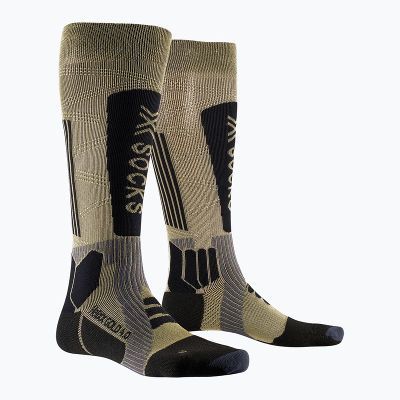 Лижні шкарпетки X-Socks Helixx Gold 4.0 золото/чорні