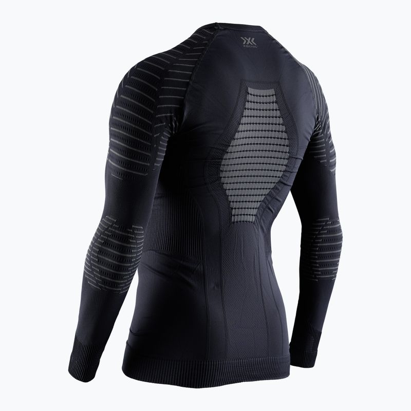 Чоловіча термоактивна кофта X-Bionic Invent 4.0 LS black/charcoal 6