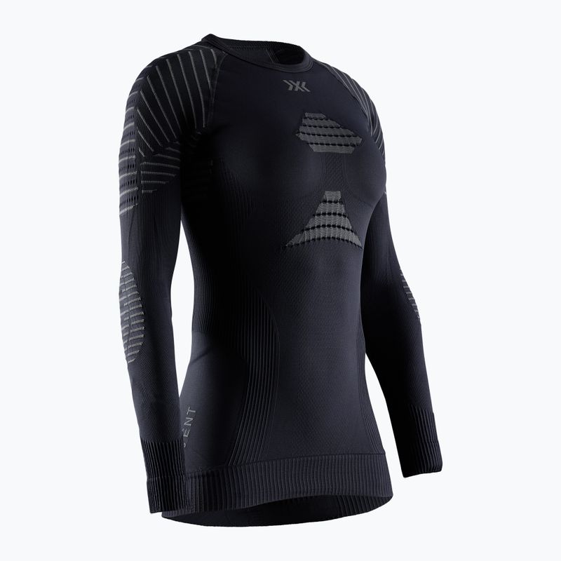 Жіноча термоактивна кофта X-Bionic Invent 4.0 LS black/charcoal 6