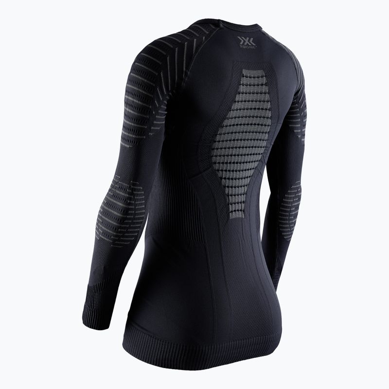 Жіноча термоактивна кофта X-Bionic Invent 4.0 LS black/charcoal 7