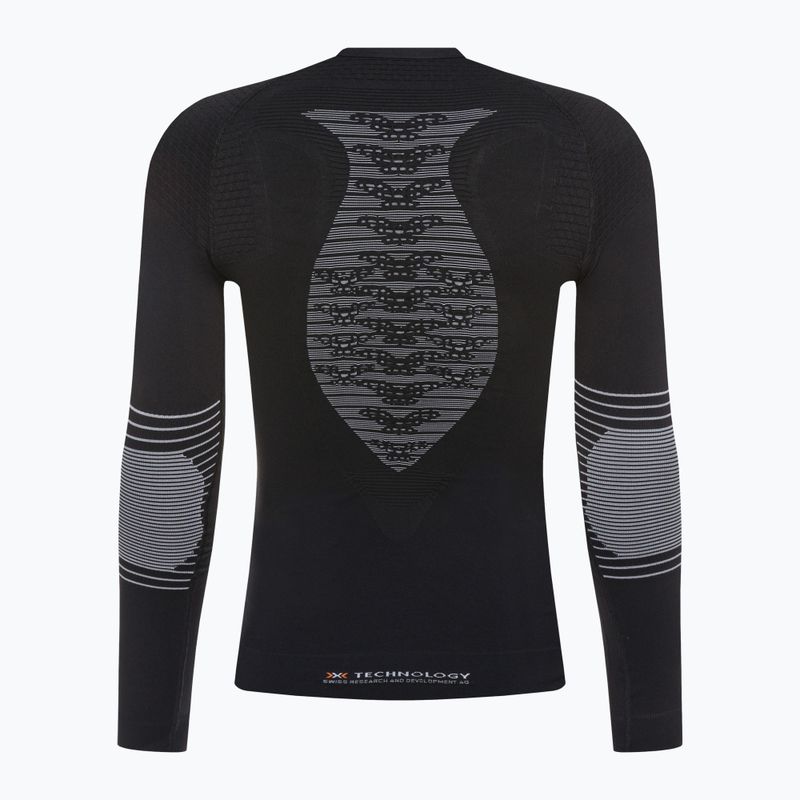 Чоловіча термоактивна кофта X-Bionic Energizer 4.0 opal black/arctic white 2