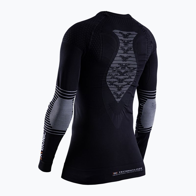 Жіноча термоактивна кофта X-Bionic Energizer 4.0 opal black/arctic white 7