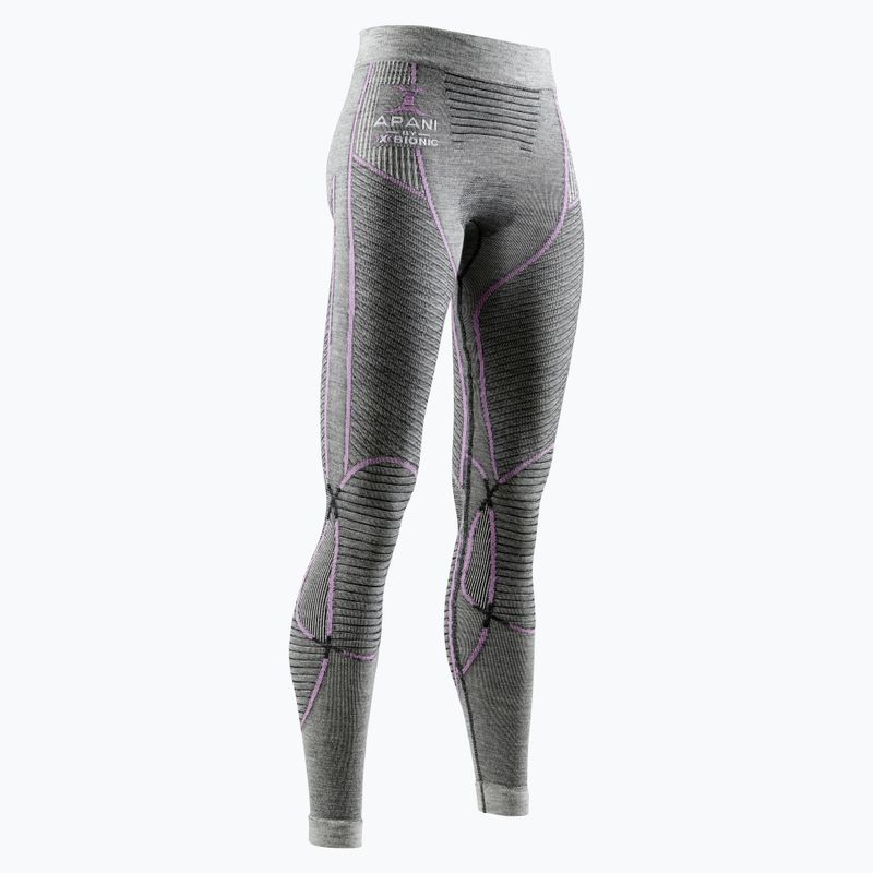 Кальсони термоактивні X-Bionic Apani 4.0 Merino сірі APWP05W19W 5