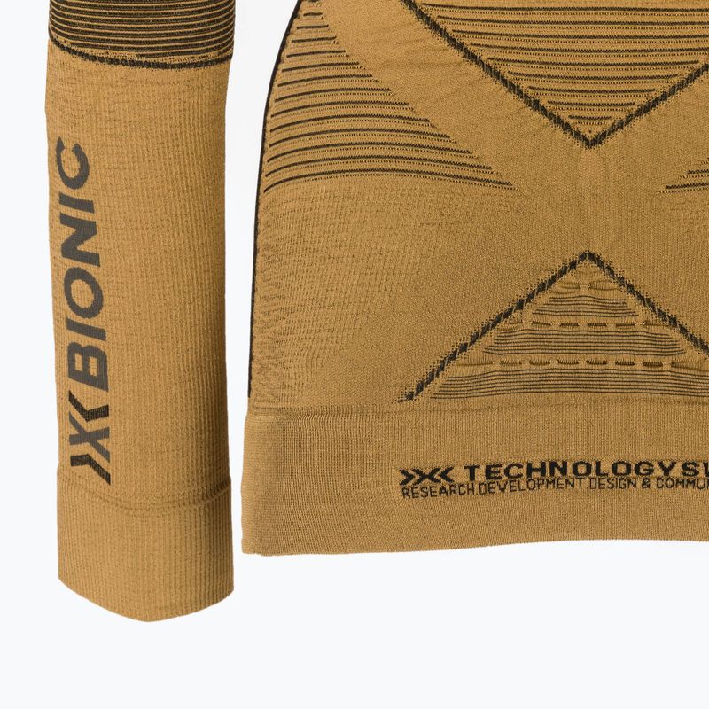 Жіноча термоактивна кофта X-Bionic Radiactor 4.0 gold/black 5