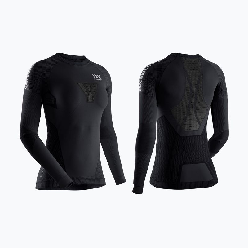 Жіноча термоактивна кофта X-Bionic Invent 4.0 Run Speed black/charcoal 7