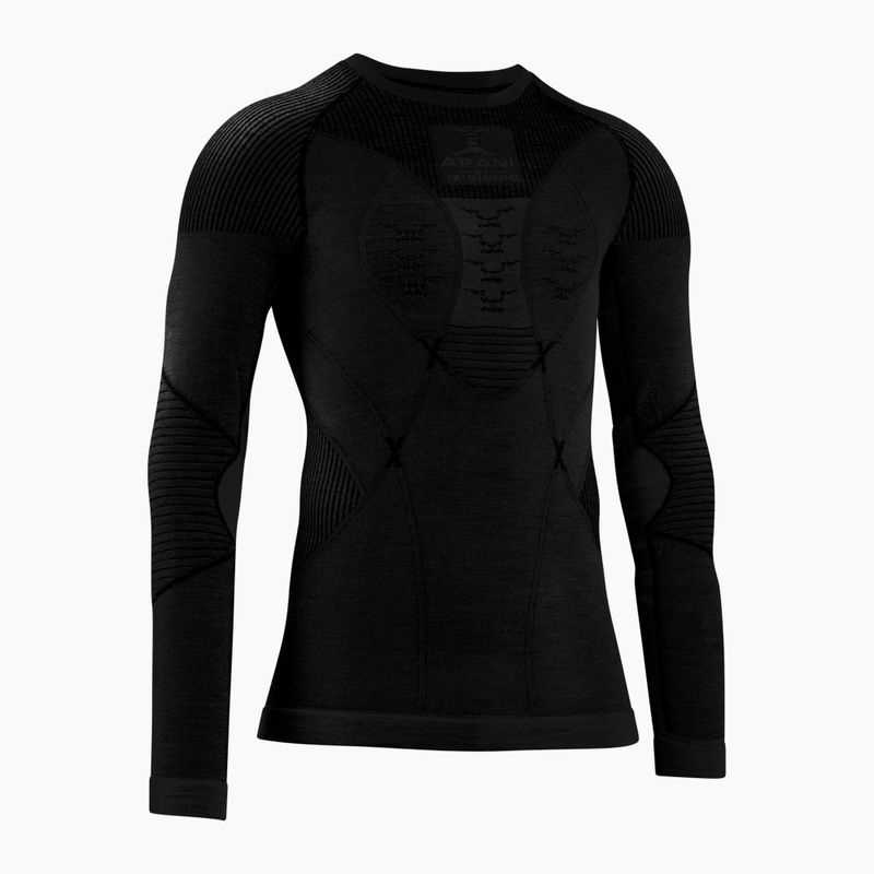 Чоловіча термоактивна кофта X-Bionic Apani 4.0 Merino black/black 5