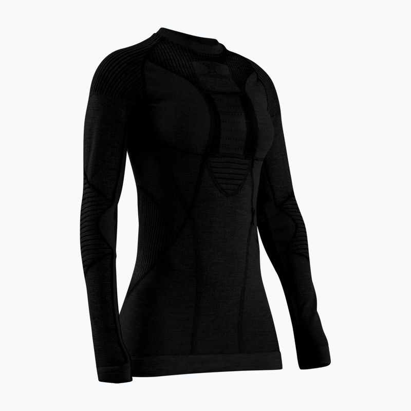 Жіноча термоактивна кофта X-Bionic Apani 4.0 Merino black/black 4