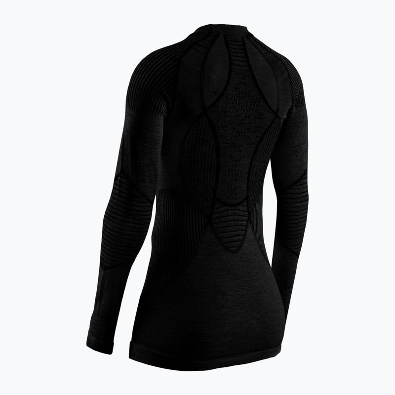 Жіноча термоактивна кофта X-Bionic Apani 4.0 Merino black/black 5