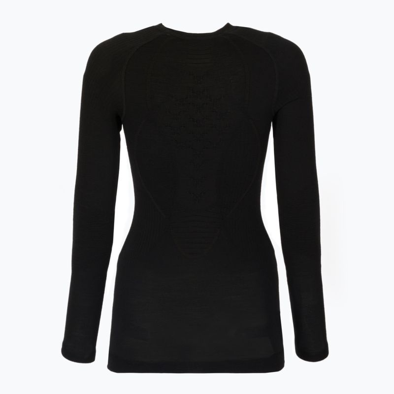 Жіноча термоактивна кофта X-Bionic Apani 4.0 Merino black/black 2